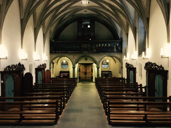Vier Beichtstühle in der Klosterkirche Wesemlin I © 2016, GFX