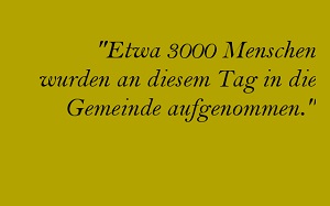 3000 Menschen wurden in die Gemeinde aufgenommen Pfingsten | © 2015 kath.ch