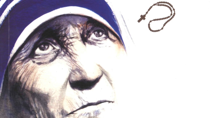 Détail de couverture de la BD "Mère Teresa de Calcutta", primé à Angoulême 