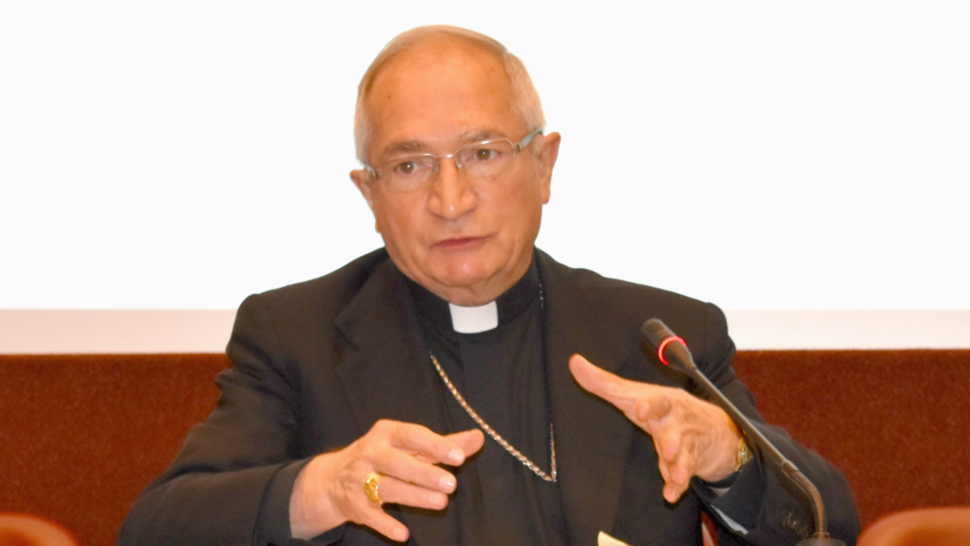 L'archevêque Silvano Tomasi, ancien observateur permanent du Saint-Siège auprès de l'ONU (Photo: Jacques Berset)