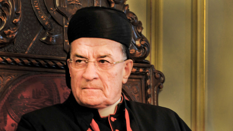 Le cardinal Béchara Rai, patriarche des maronites (Photo: Maurice Page)