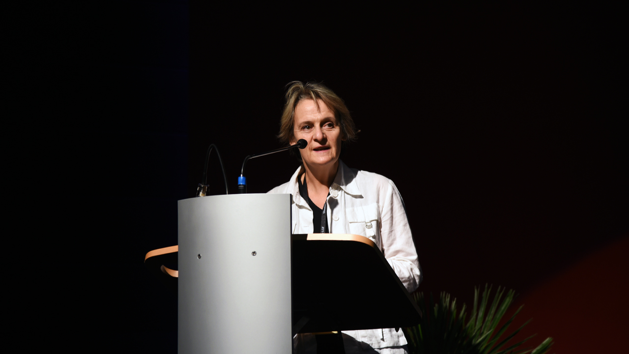 Elisabeth Parmentier, professeure de théologie pratique à l'Université de Genève (Photo: Pierre Pistoletti)