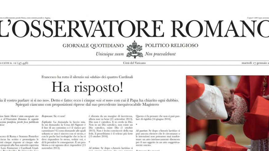 Un faux Osservatore Romano pour une nouvelle attaque contre le pape Osservatore